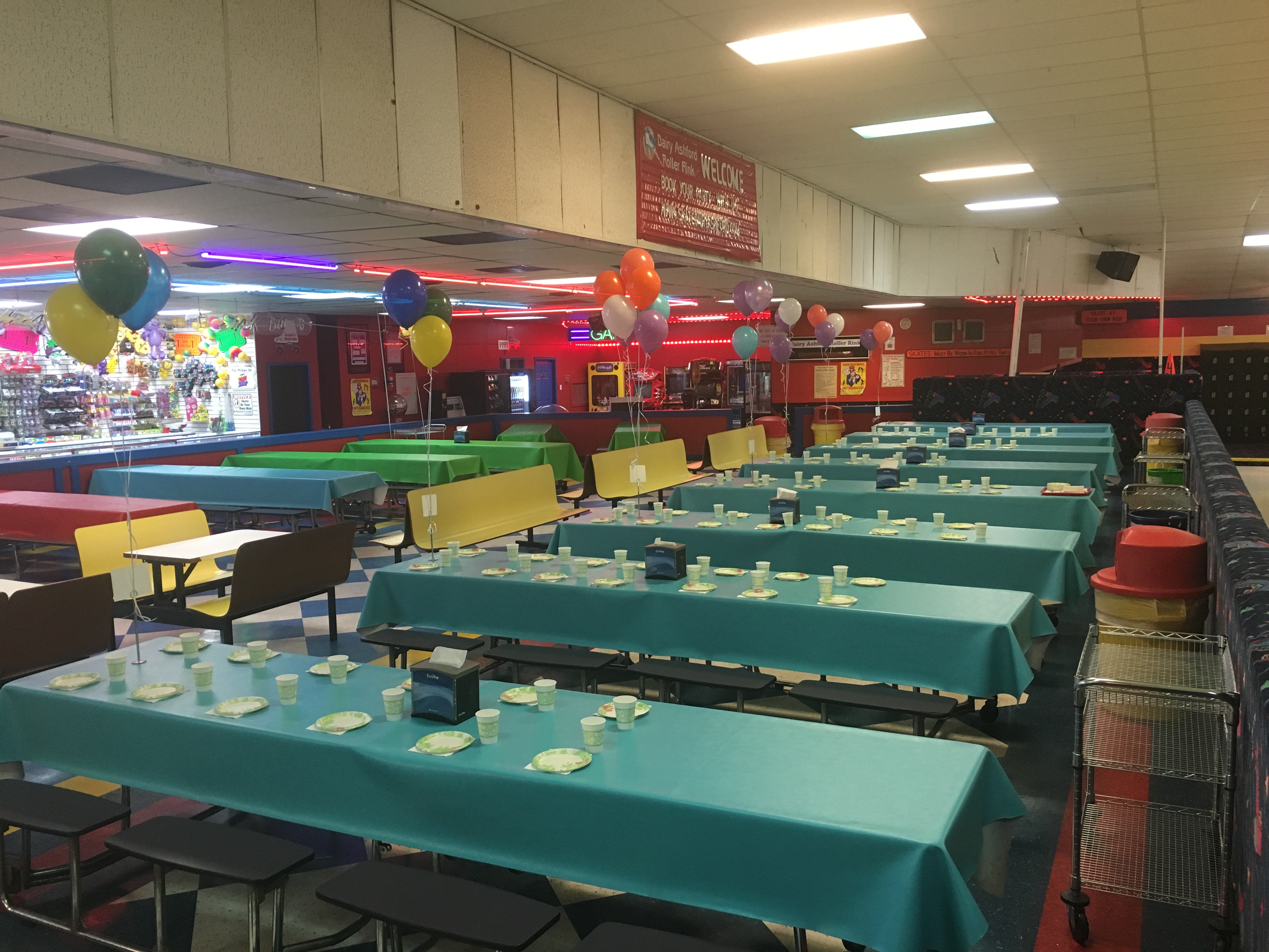 Parties Dairy Ashford Roller Rink